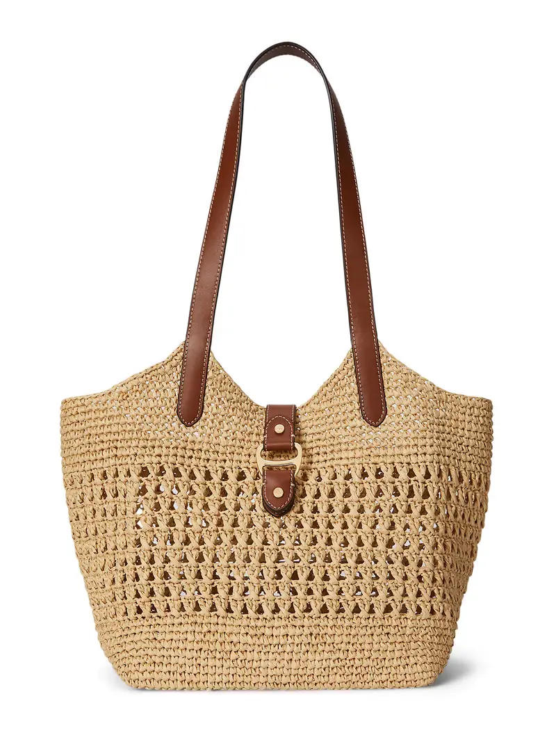 Shopper beige / cognac
