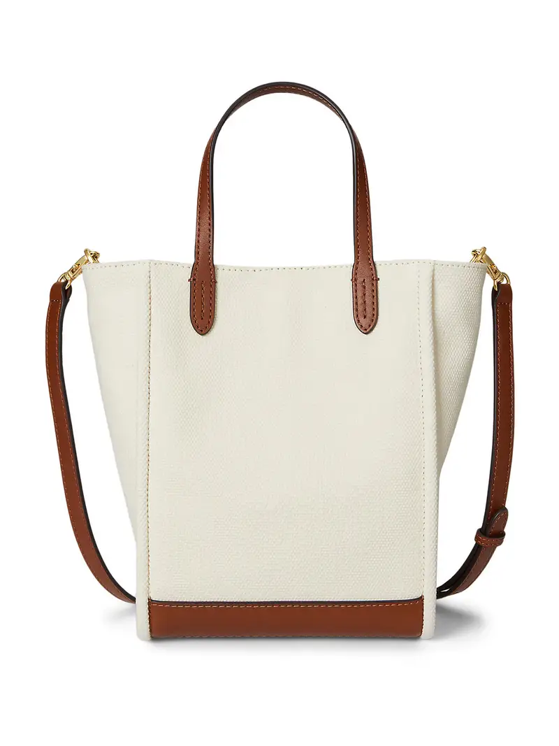 Shopper CMRYN crema / marrone miniatura 2