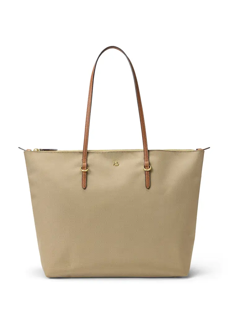 Lauren Ralph Lauren Shopper 'KEATON'  beige / marrone