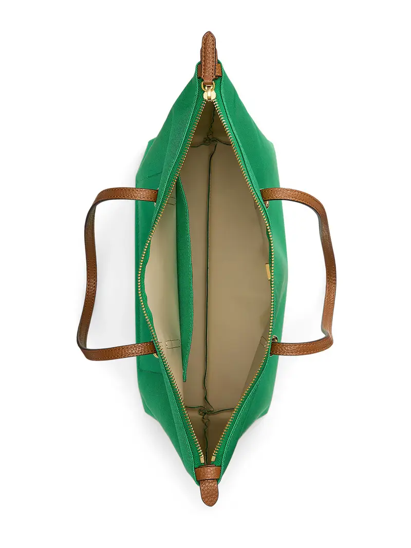 Shopper 'KEATON' castano / smeraldo miniatura 3