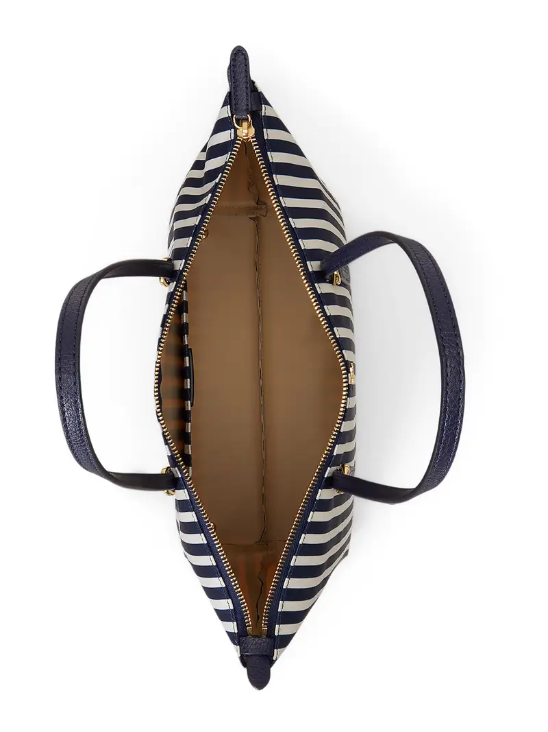 Shopper KEATON navy / bianco miniatura 3