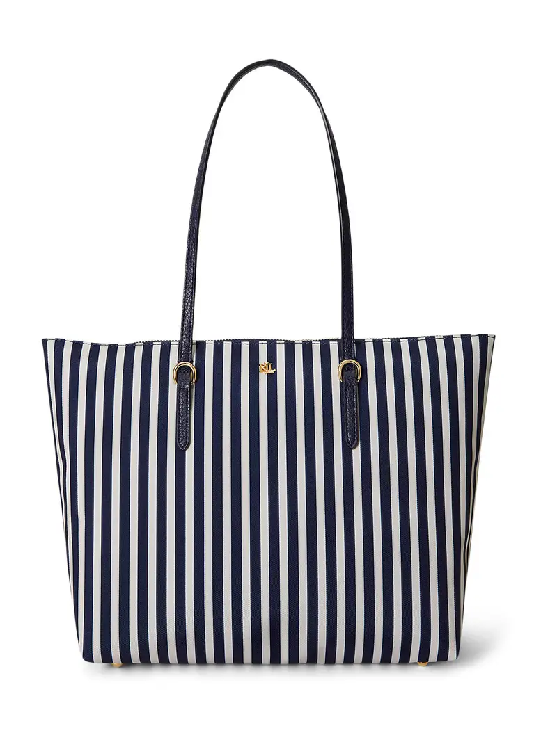 Shopper KEATON navy / bianco