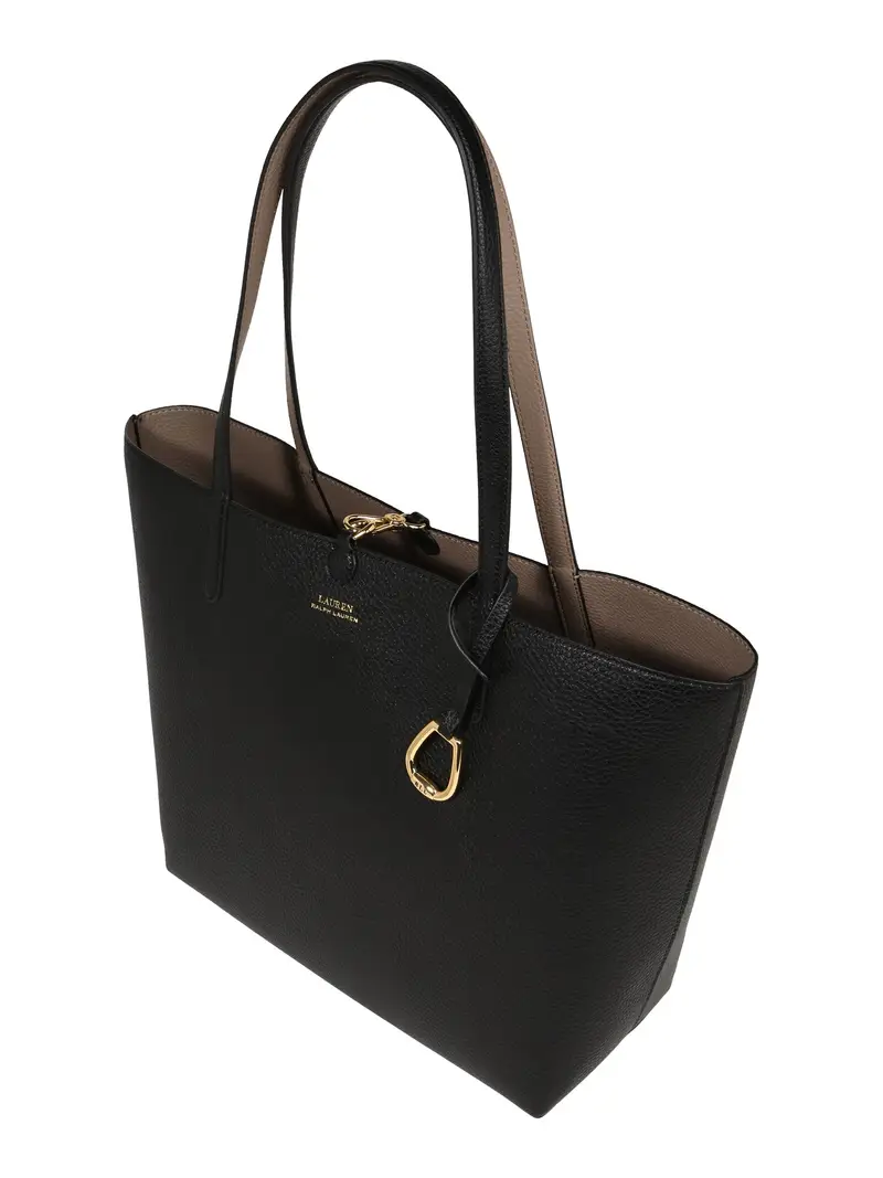 Lauren Ralph Lauren Shopper nero miniatura 2