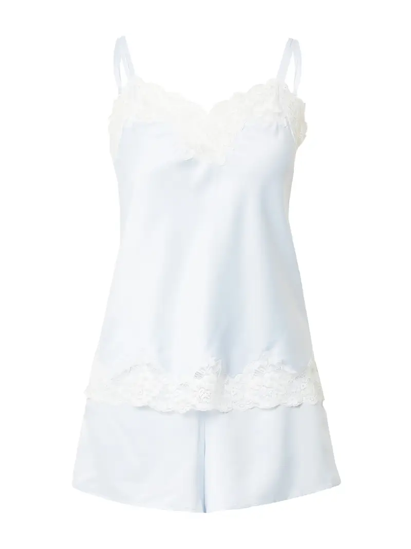 Lauren Ralph Lauren Shorty 'SIGNATURE'  blu pastello / bianco