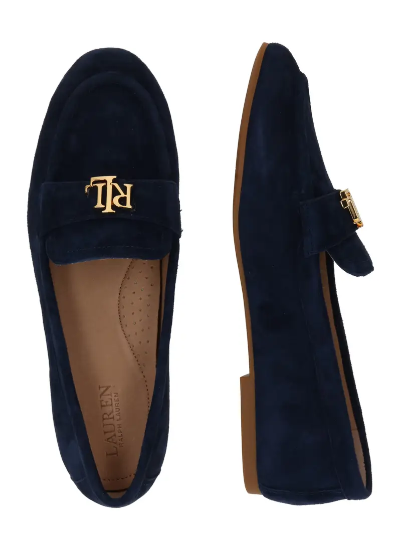 Slipper 'AVERI III' marino / oro miniatura 2