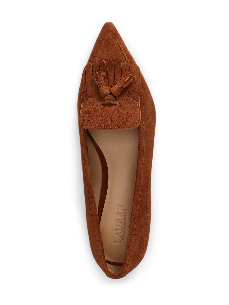Slipper 'LONDYN' cognac miniatura 2