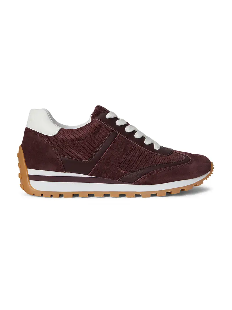 Sneaker bassa 'DANI' bordeaux / rosso scuro / bianco miniatura 2
