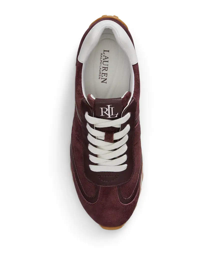 Sneaker bassa 'DANI' bordeaux / rosso scuro / bianco miniatura 3