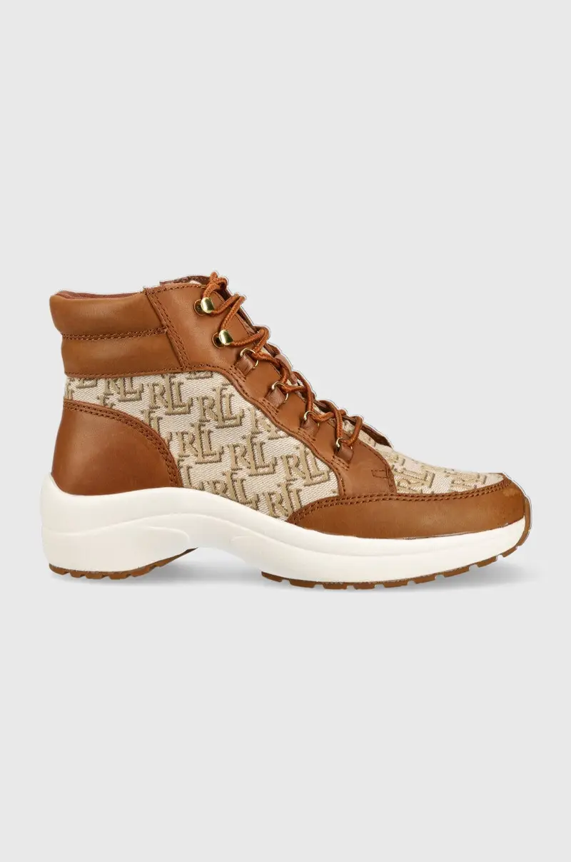 sneakers donna Marrone