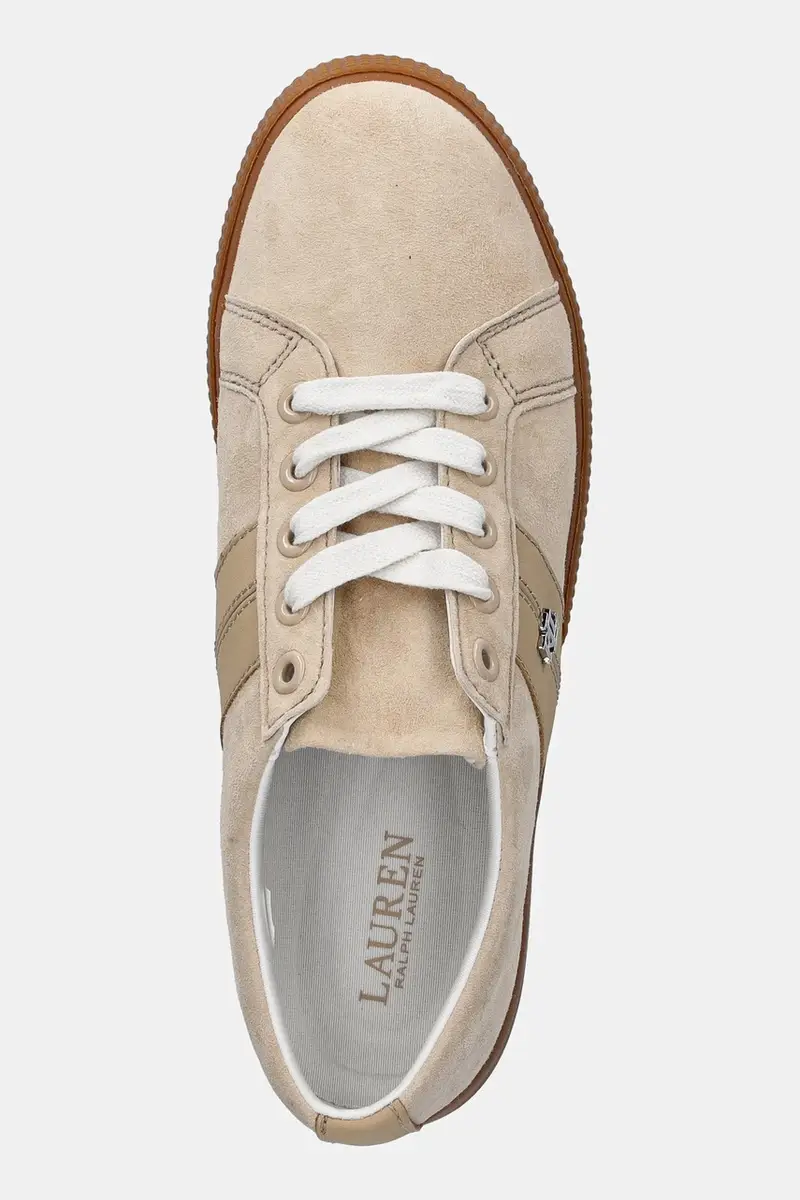 sneakers in camoscio Janson II donna colore beige 802868344004 miniatura 4