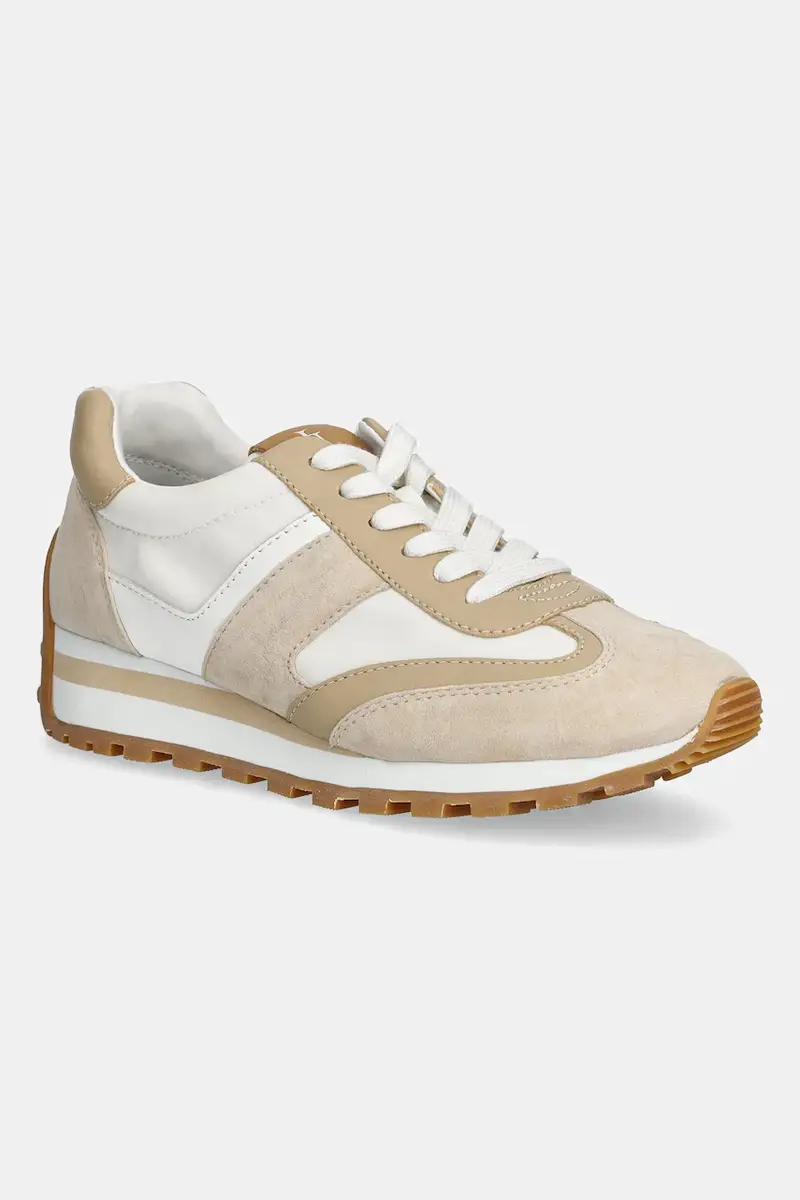 sneakers in pelle Dani donna colore beige 802951384010
