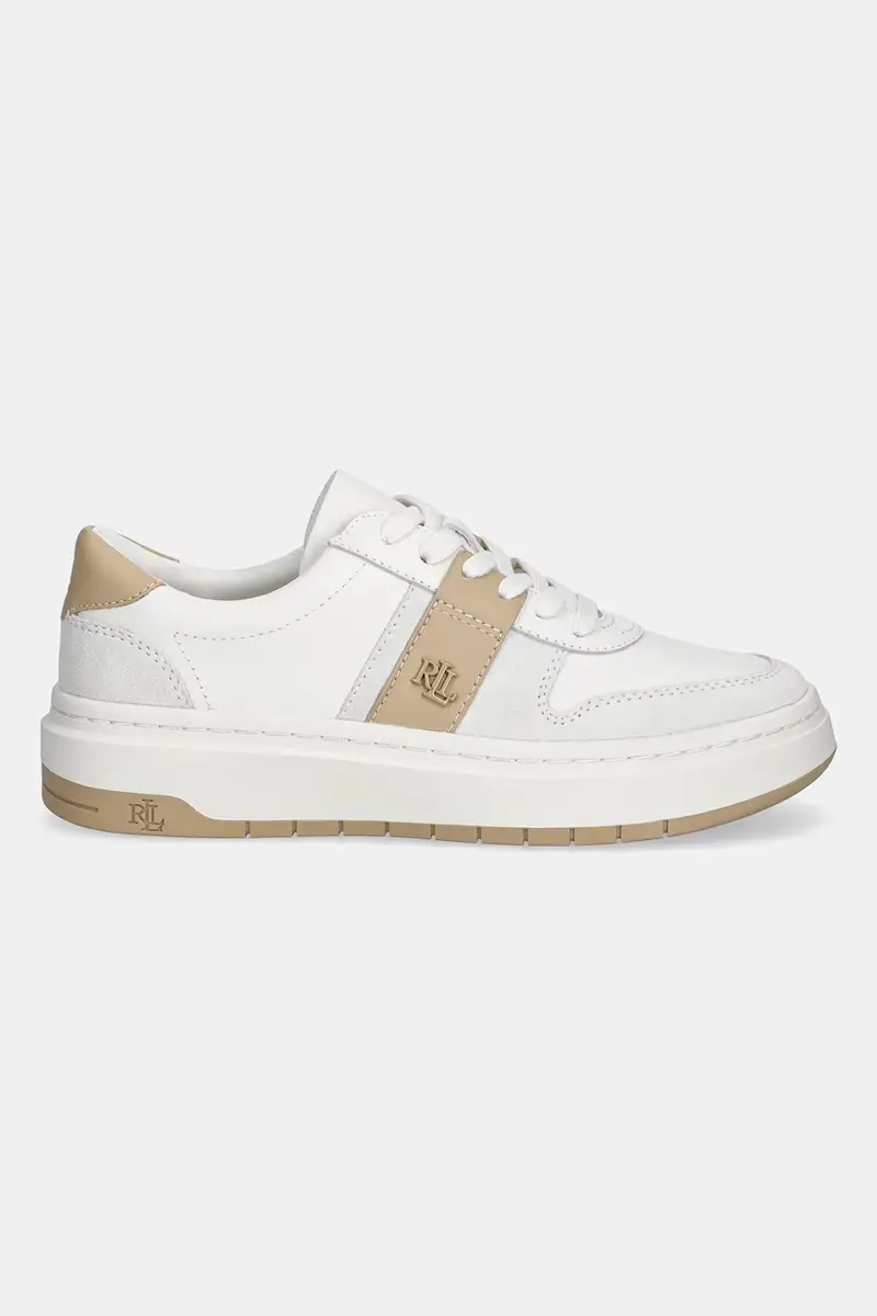 sneakers in pelle Harlie donna colore bianco 802974377002 miniatura 2