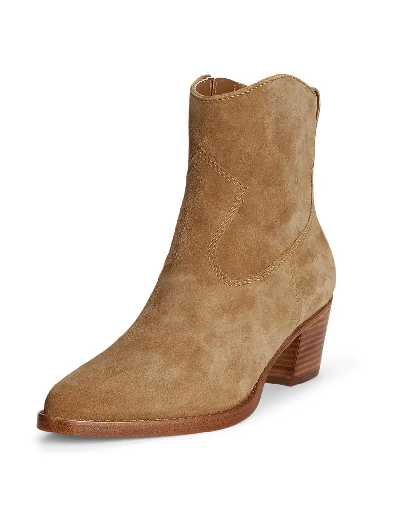 Lauren Ralph Lauren Stivale da cowboy camello