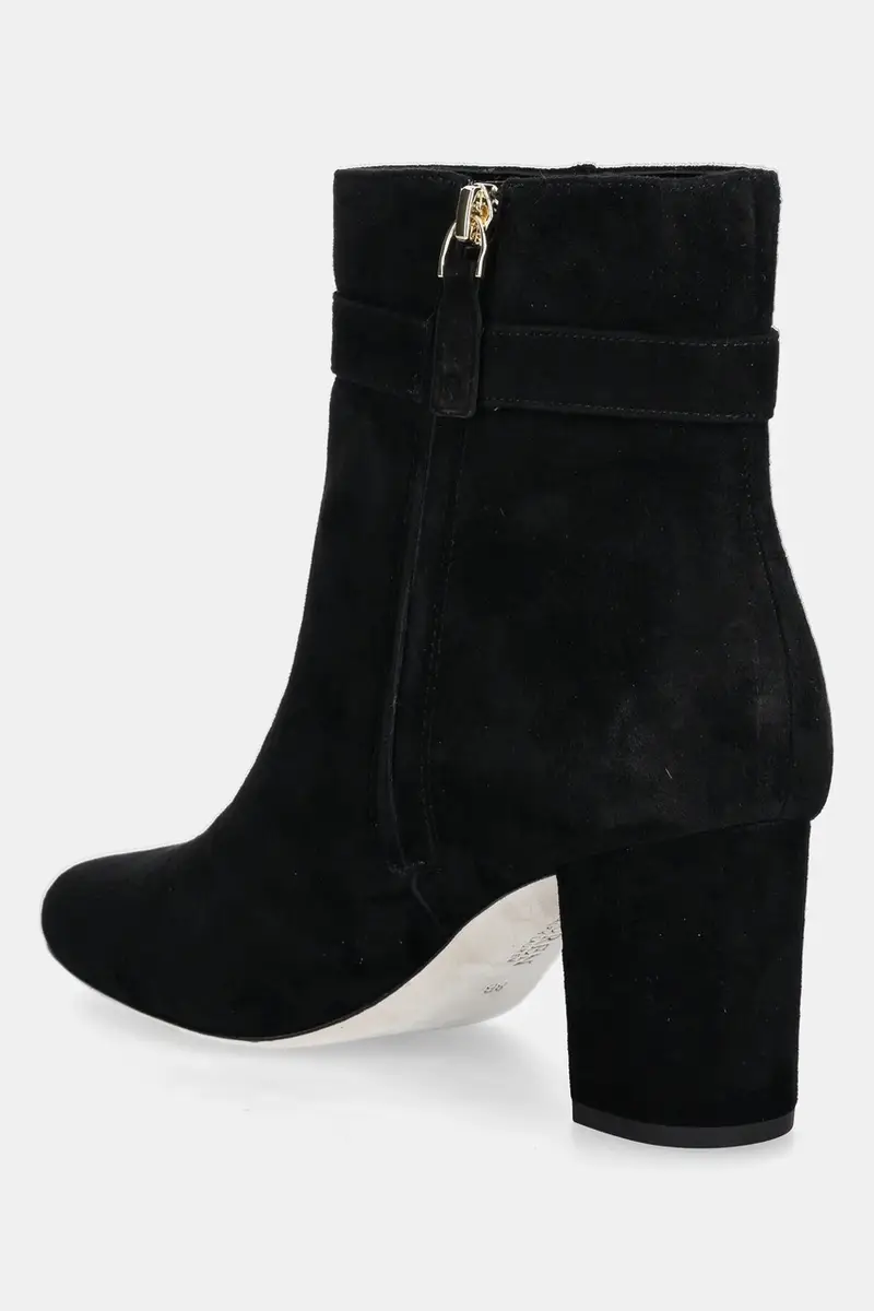 stivaletti alla caviglia in camoscio Kellie Bt Hl colore nero 802967827001 miniatura 3