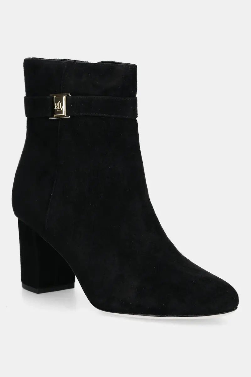 stivaletti alla caviglia in camoscio Kellie Bt Hl colore nero 802967827001