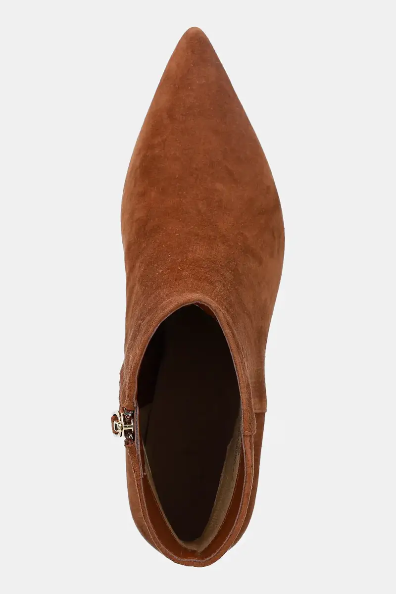 stivaletti alla caviglia in camoscio Mckay Bt Hl donna colore marrone 802967779002 miniatura 4