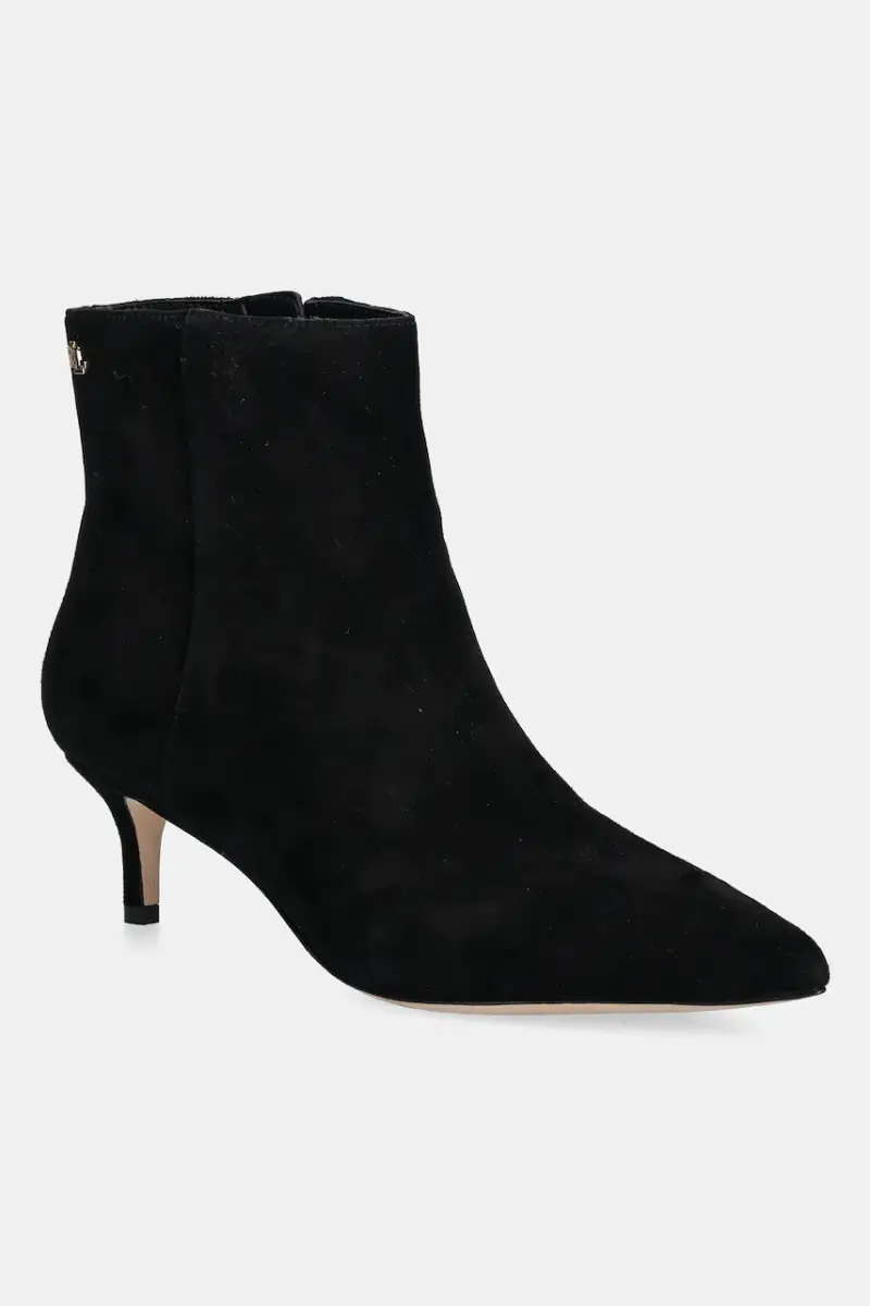 stivaletti alla caviglia in camoscio Mckay Bt Hl Nero