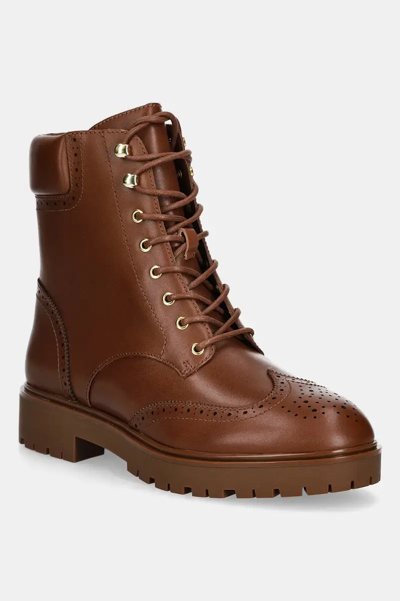 stivaletti alla caviglia in pelle Alysn Lup Pr colore marrone 802977885001