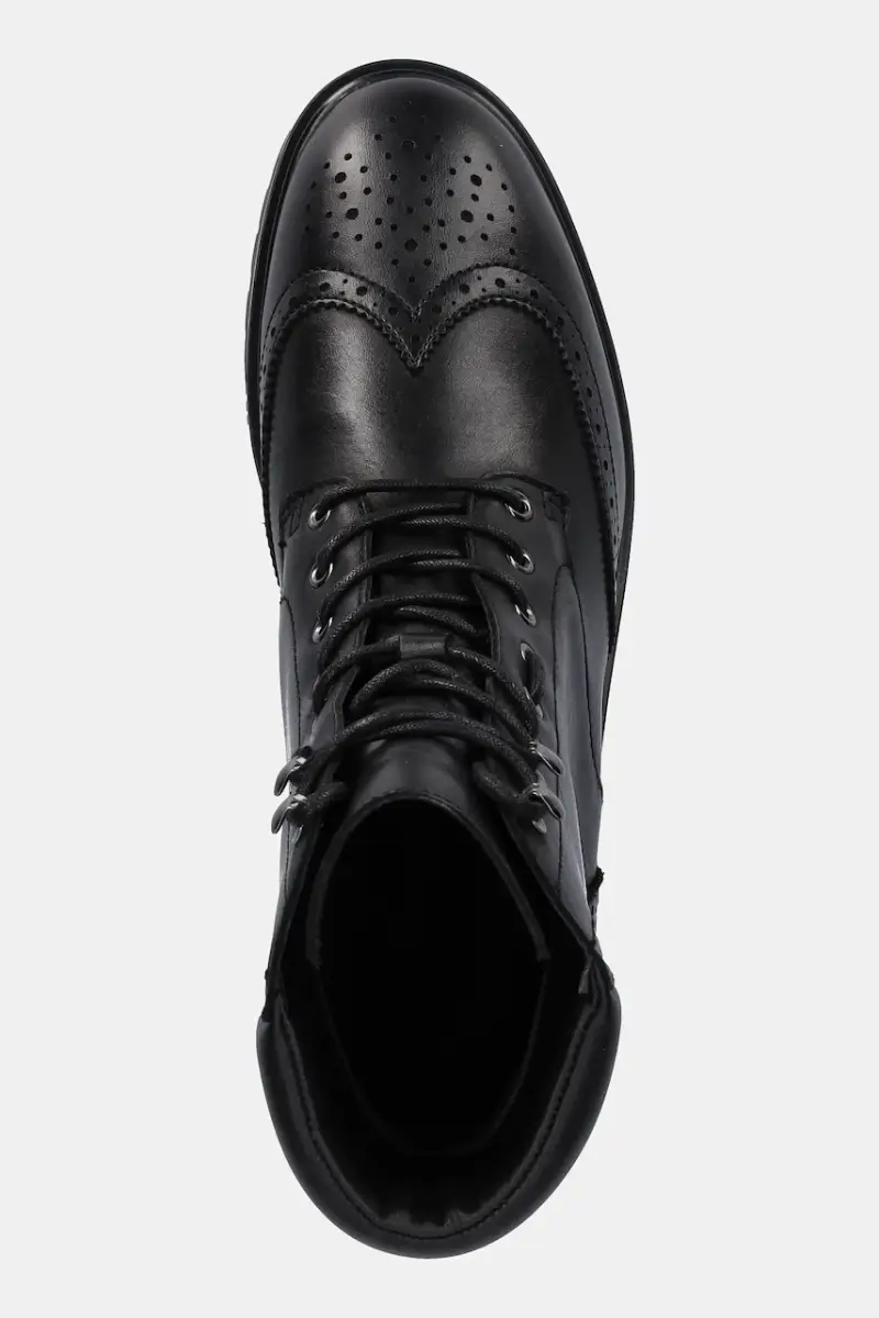 stivaletti alla caviglia in pelle Alysn Lup Pr donna colore nero 802980063001 miniatura 4