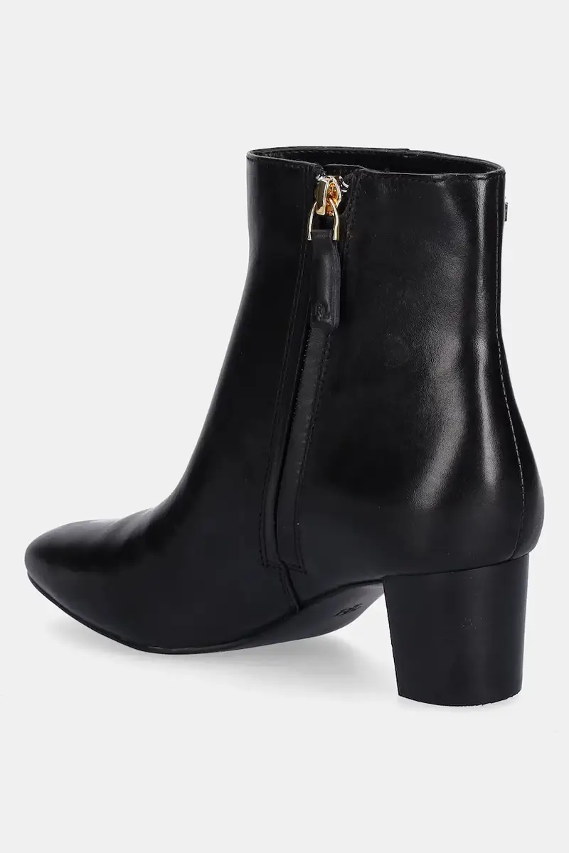 stivaletti alla caviglia in pelle Demi donna colore nero 802967842001 miniatura 3