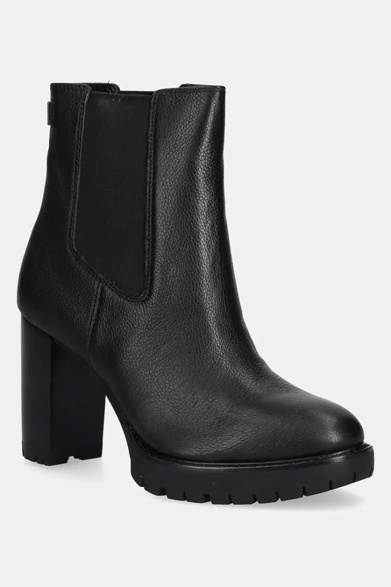 Lauren Ralph Lauren Stivaletti Chelsea Donna Nero 3847606