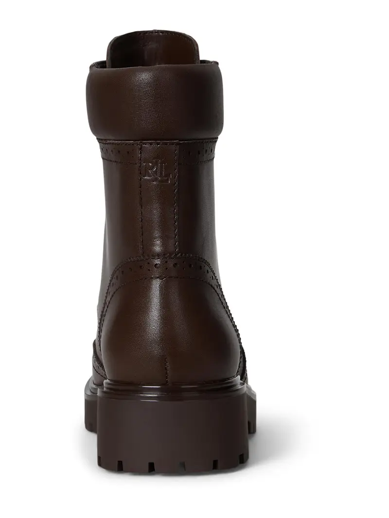 Lauren Ralph Lauren Stivaletto stringato 'ALYSN' marrone scuro miniatura 2