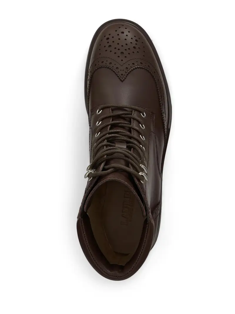 Stivaletto stringato ALYSN marrone scuro miniatura 2