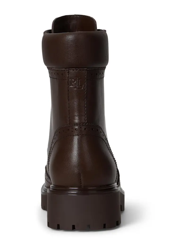 Stivaletto stringato ALYSN marrone scuro miniatura 3