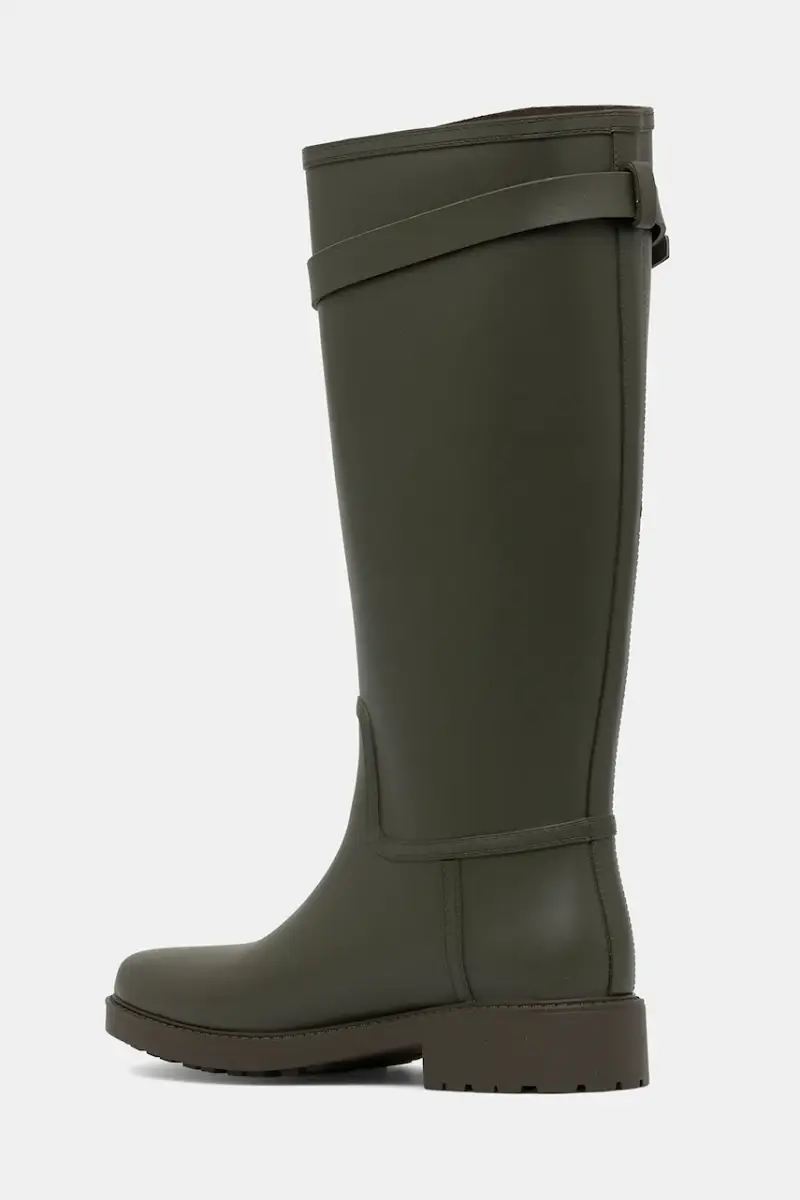 stivali di gomma Portiah donna colore verde 802980678003 miniatura 3