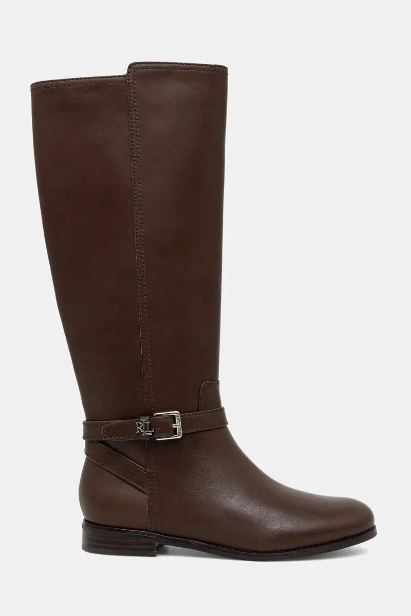 stivali in pelle Brooke Tll 2 donna colore marrone 802974383002 miniatura 2