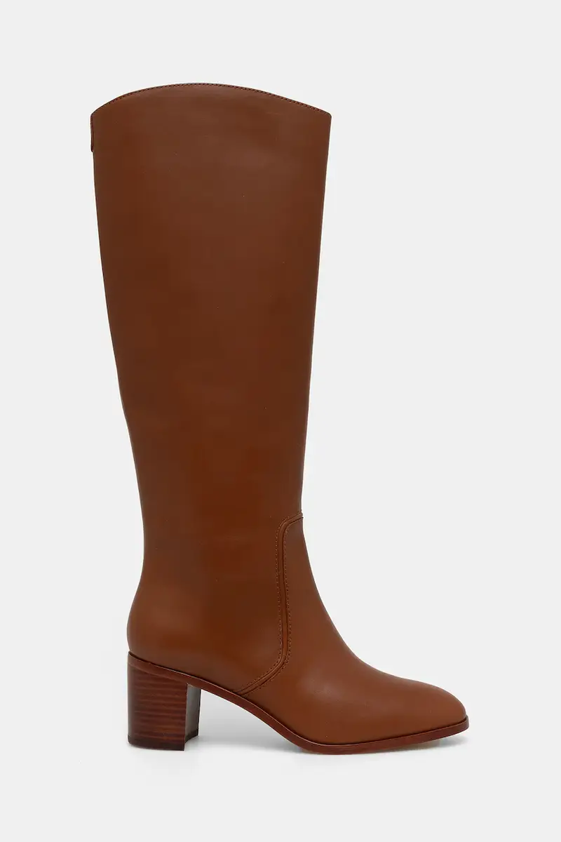 stivali in pelle Charly donna colore marrone 802974388001 miniatura 2