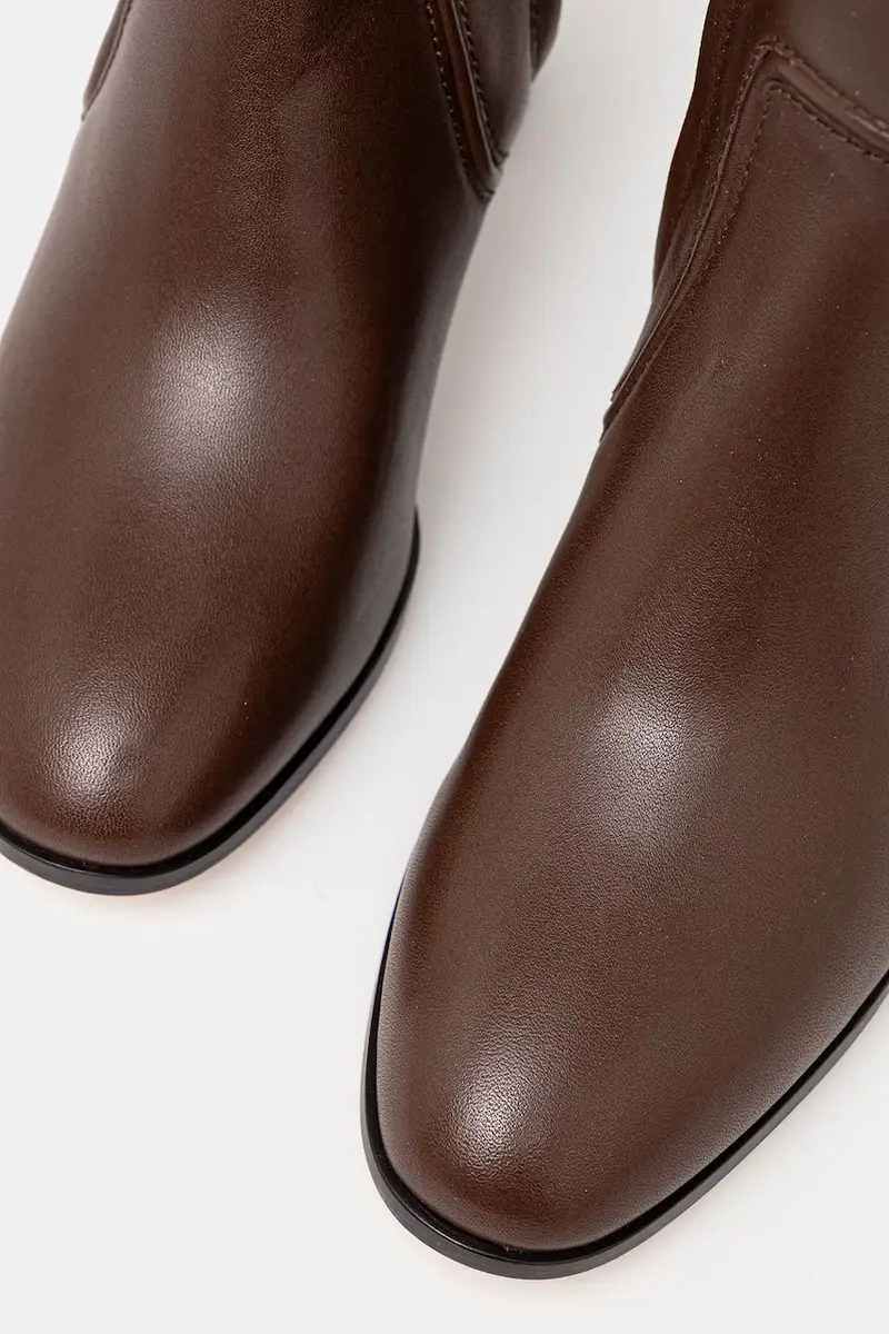 stivali in pelle Charly donna colore marrone 802974388002 miniatura 4