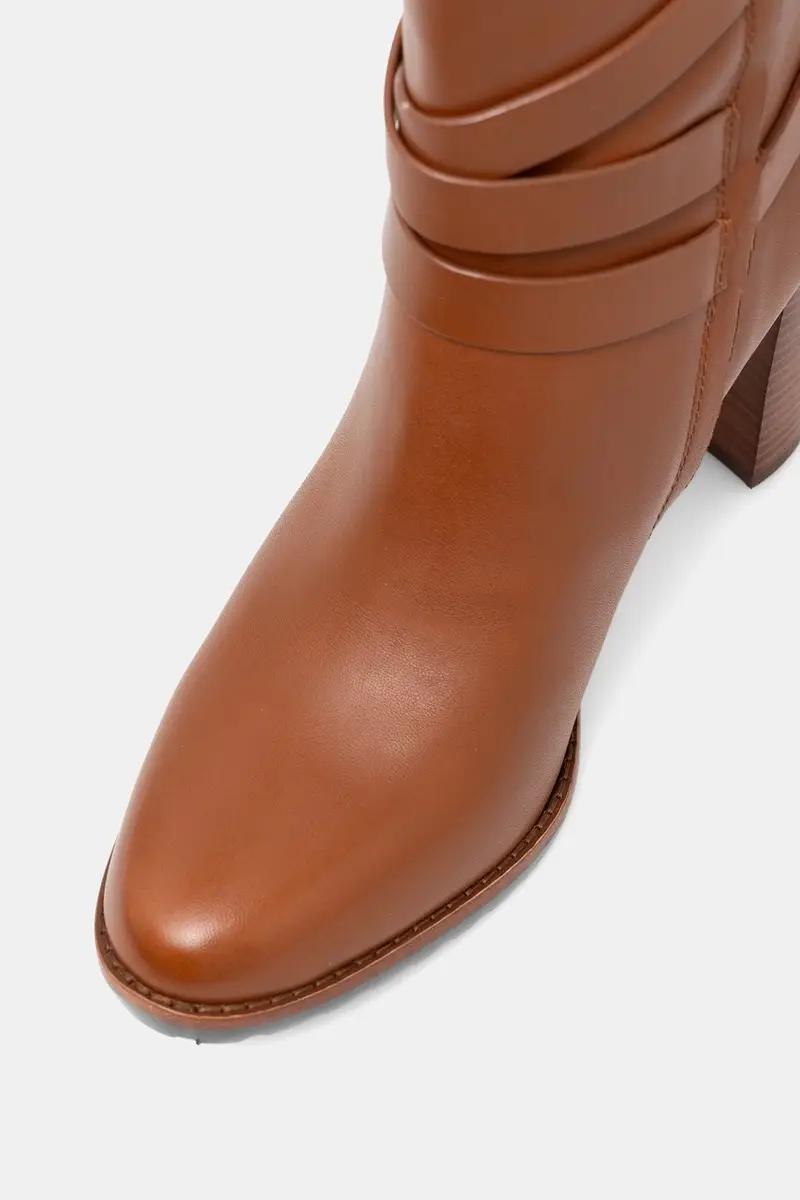 stivali in pelle Cllns Tl Hl donna colore marrone 802974386001 miniatura 4