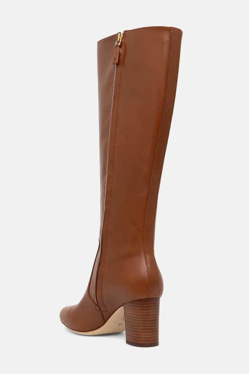 stivali in pelle Kenndi Tl Hl donna colore marrone 802977889001 miniatura 3