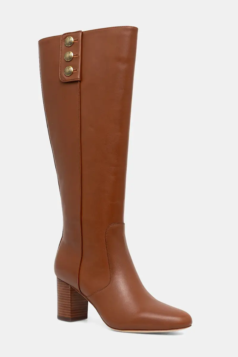 stivali in pelle Kenndi Tl Hl donna colore marrone 802977889001