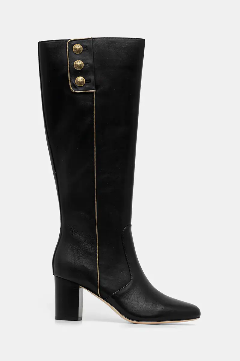 stivali in pelle Kenndi Tl Hl donna colore nero 802980067001 miniatura 2