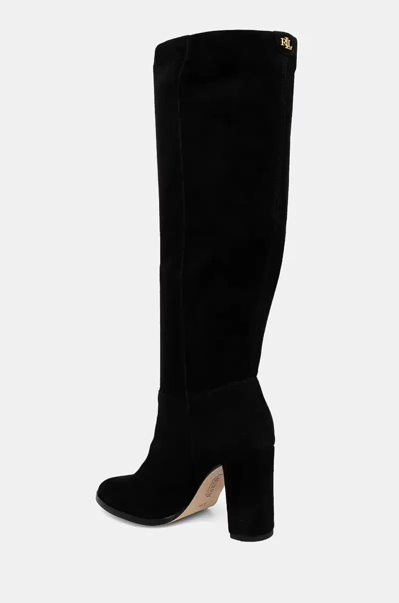 stivali in pelle scamosciata Artizan Tall donna colore nero 802937807001 miniatura 3