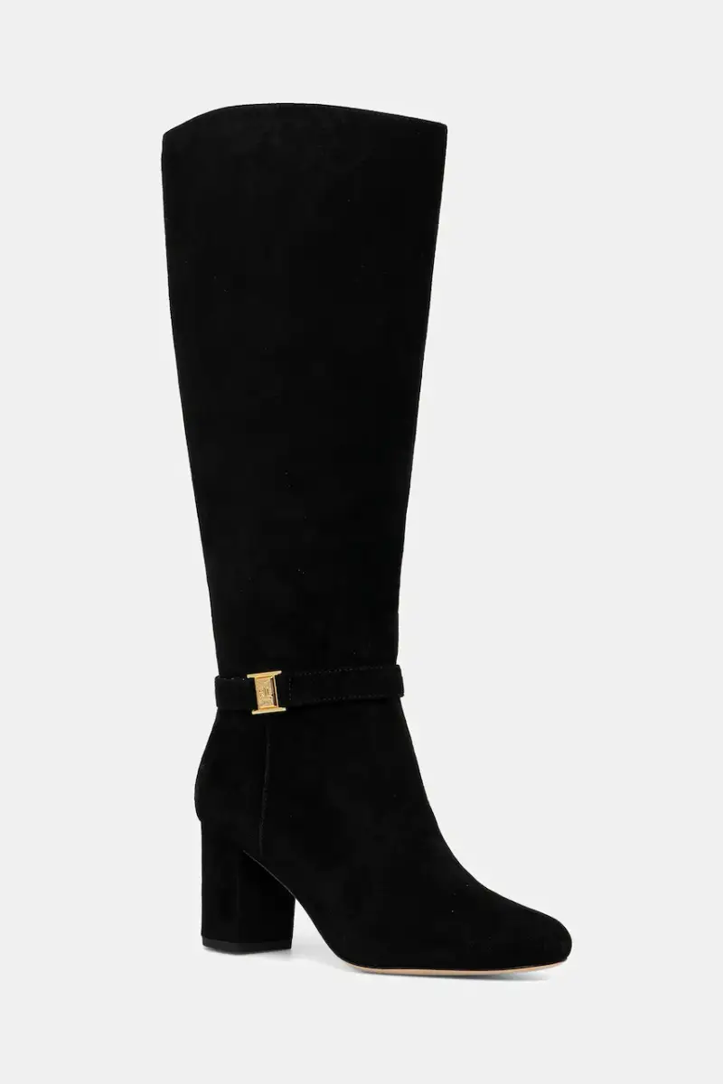 stivali in pelle scamosciata Kellie Tl Hl donna colore nero 802967843001