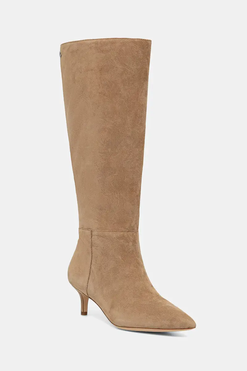 stivali in pelle scamosciata Mckay Tl Hl donna colore beige 802967811001