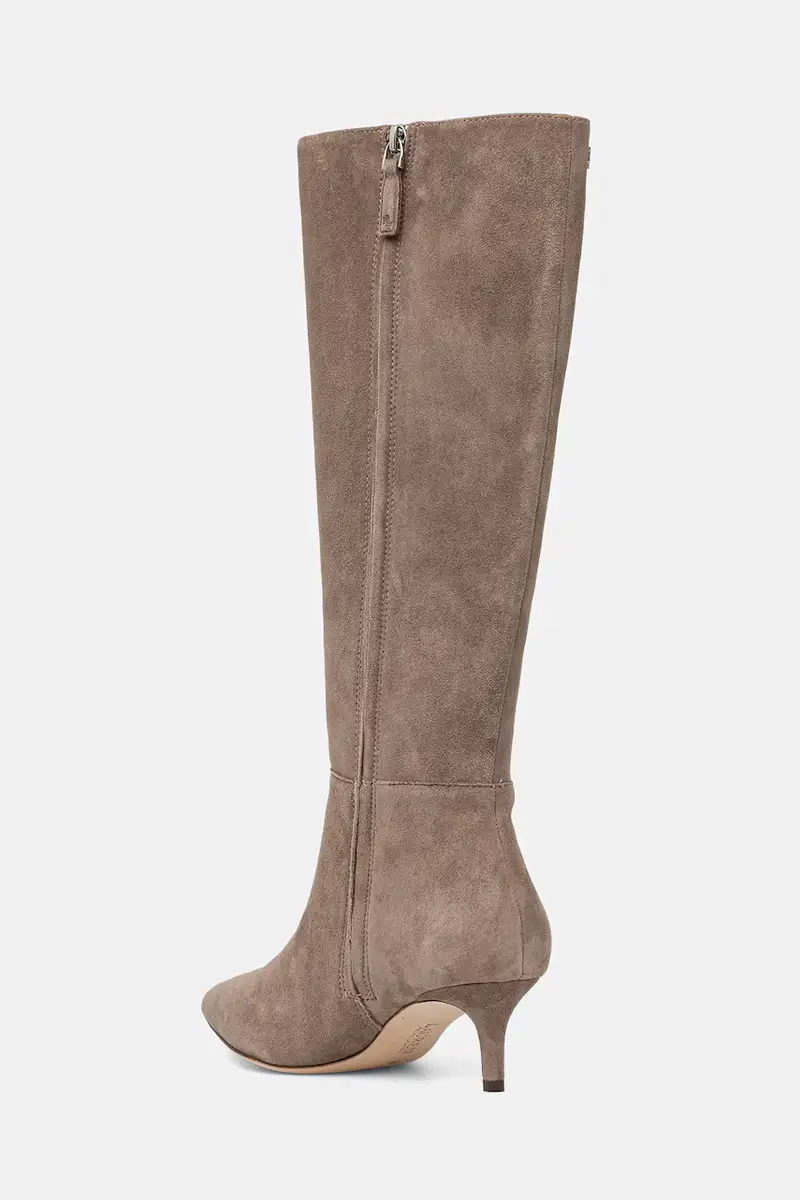 stivali in pelle scamosciata Mckay Tl Hl donna colore beige 802967811006 miniatura 3