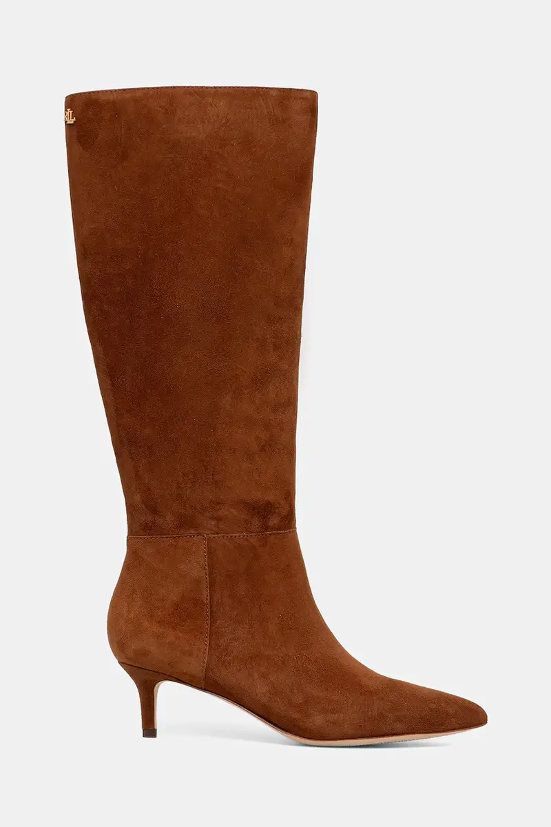 stivali in pelle scamosciata Mckay Tl Hl donna colore marrone 802967811003 miniatura 2