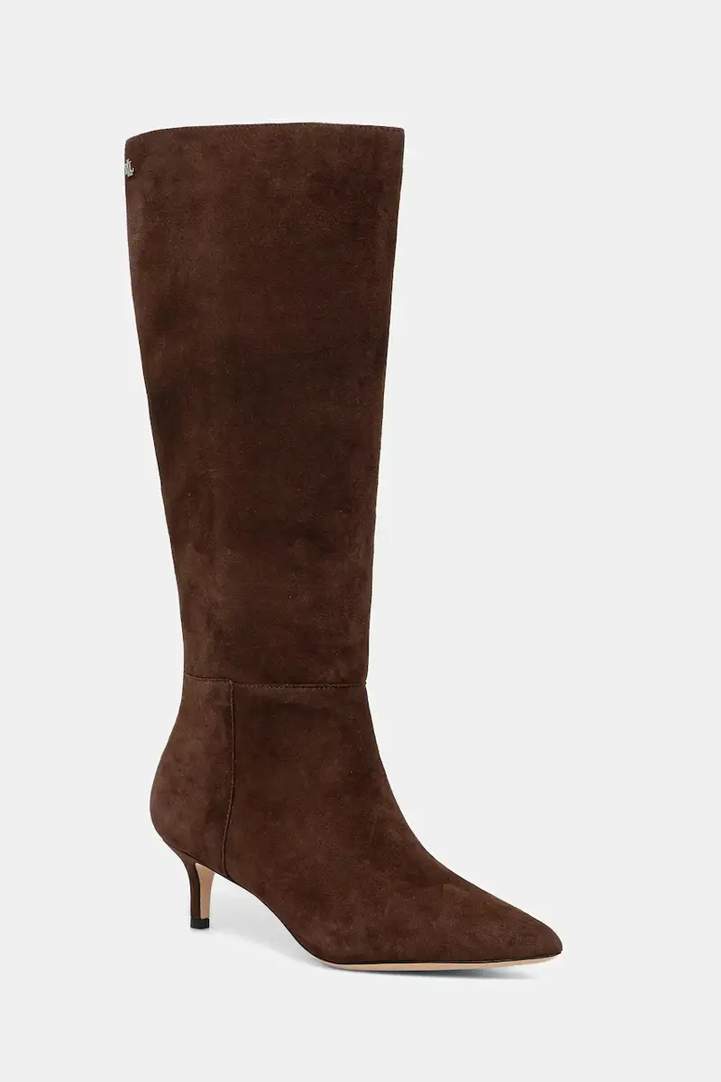 stivali in pelle scamosciata Mckay Tl Hl donna colore marrone 802967811004