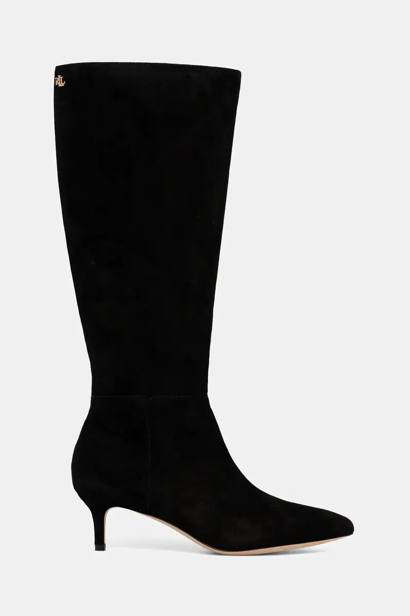 stivali in pelle scamosciata Mckay Tl Hl donna colore nero 802967811002 miniatura 2