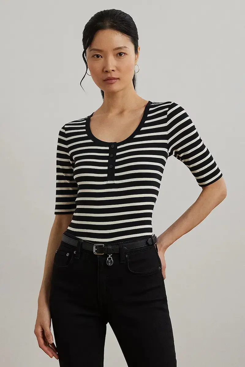 Lauren Ralph Lauren T-shirt Donna Nero 3151989