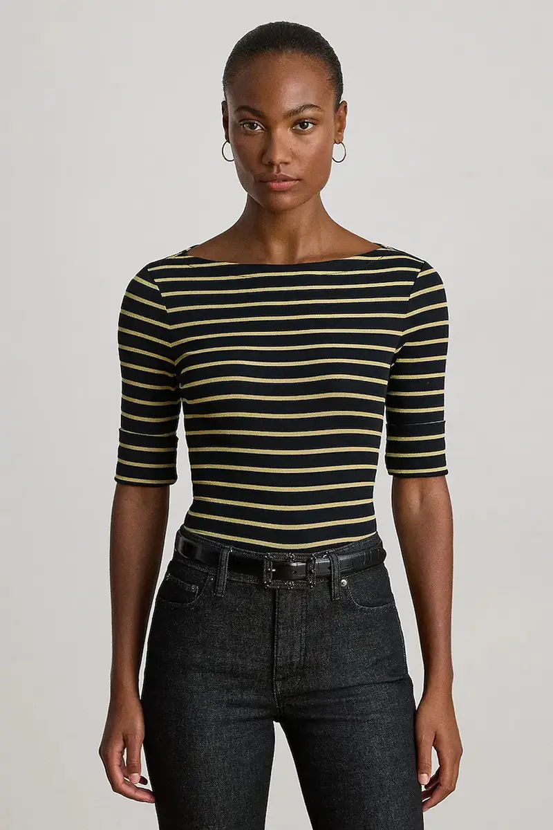 Lauren Ralph Lauren T-shirt Donna Nero 3649316