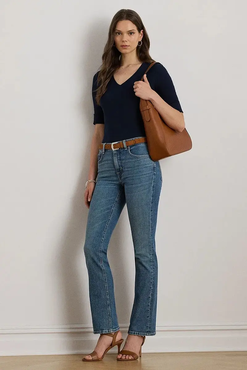 Lauren Ralph Lauren T-shirt Donna Bianco 3591775 miniatura 3