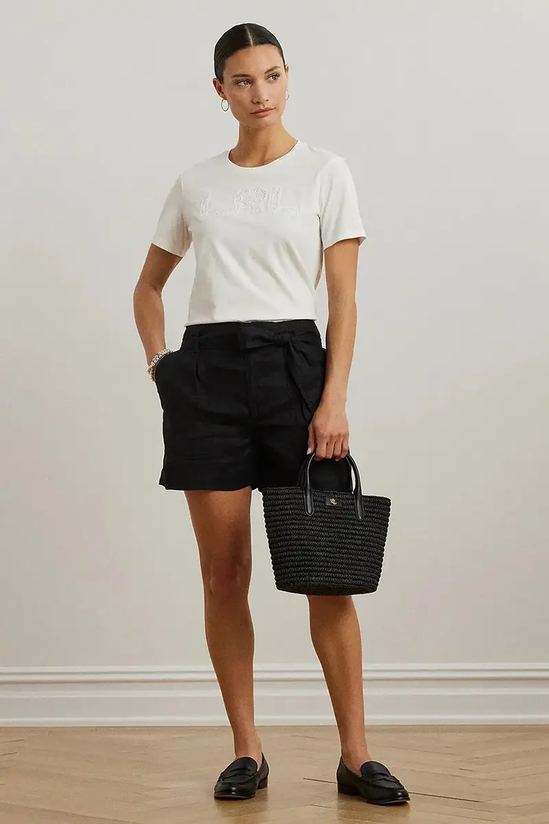 Lauren Ralph Lauren T-shirt Donna Bianco 3577329 miniatura 3