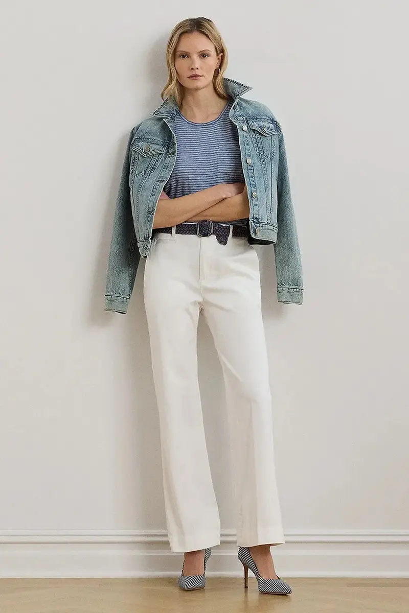 Lauren Ralph Lauren T-shirt Donna Blu 3580659 miniatura 3