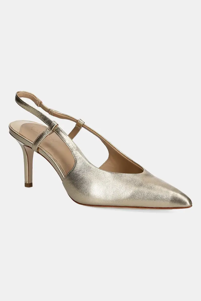 tacchi in pelle Khloe Slgbck colore oro 802966875001