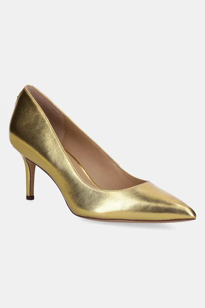 tacchi in pelle Lanette colore oro 802978205001